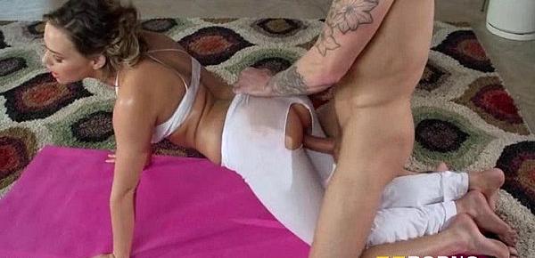  Lusty blonde babe Mia Malkova fucked during massage